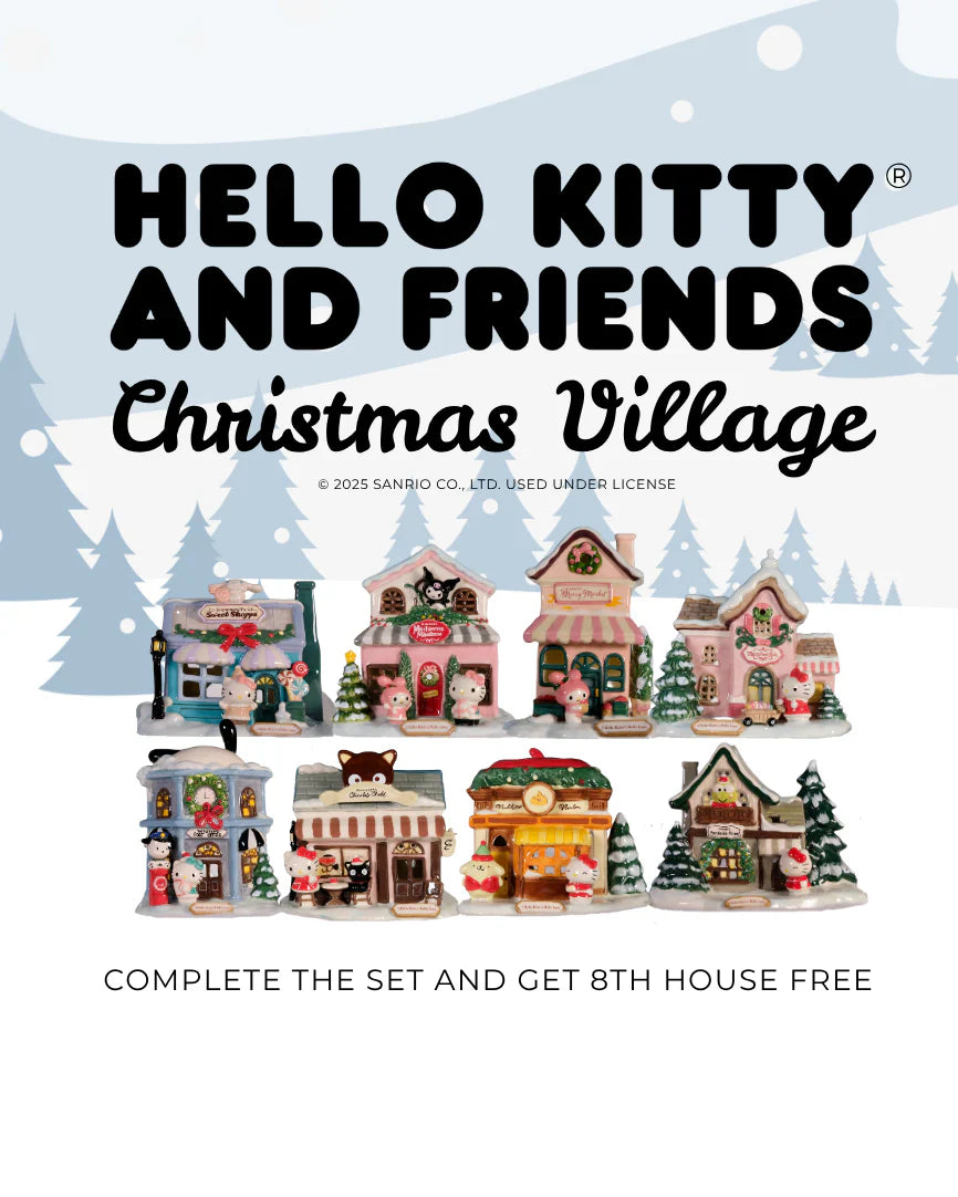 Hello Kitty Christmas Village Collection | 20+ Years Hello Kitty Christmas Village Collection | 20+ Years