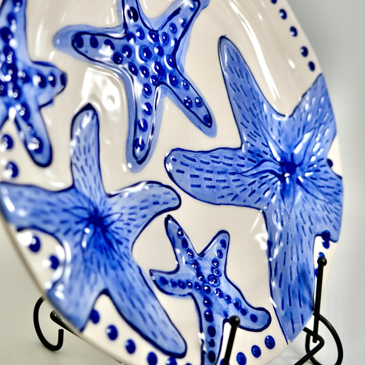 MAGIC SEA 10'' STARFISH DINNER PLATE