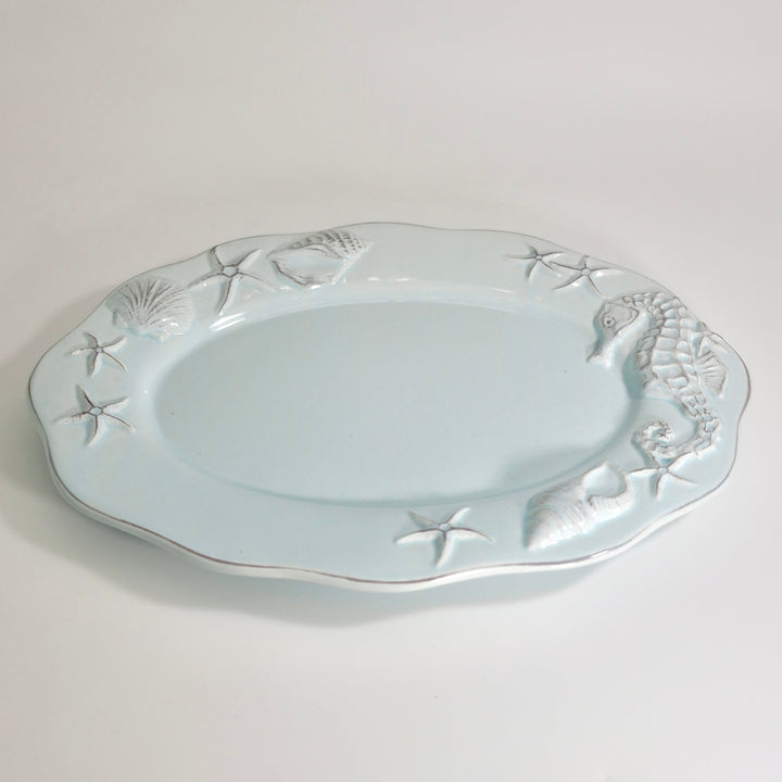 LAGUNA COASTAL OVAL PLATTER BLUE