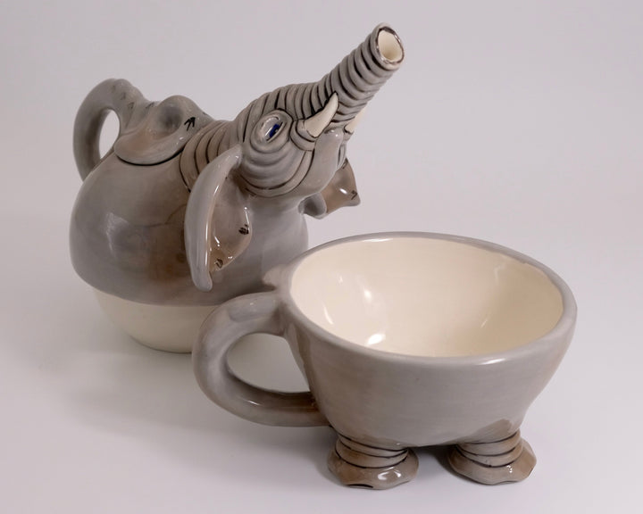 ELEPHANT TEAPOT FOR ONE