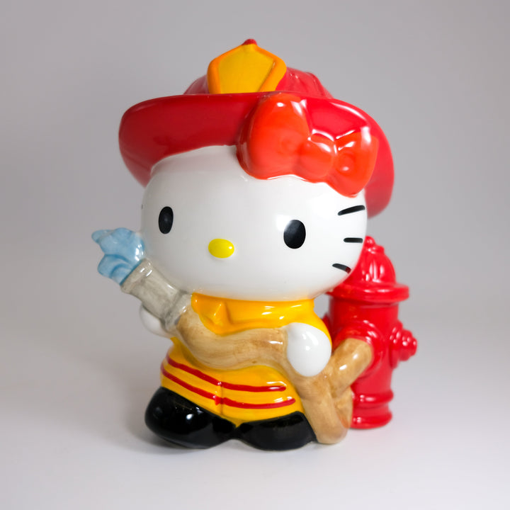 Hello Kitty FireFighter Figurine