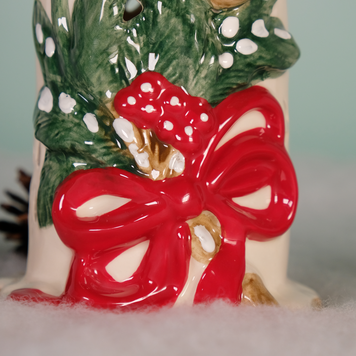 Cardinal Bird Candle House