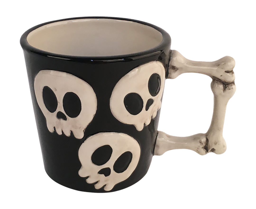 Halloween Skull Fig Mug