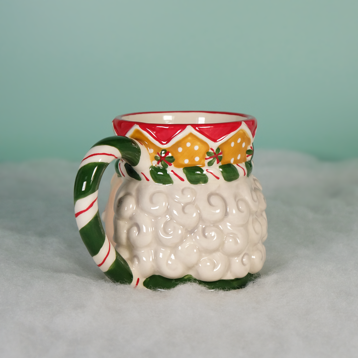 GREEN NUTCRACKER FIG MUG