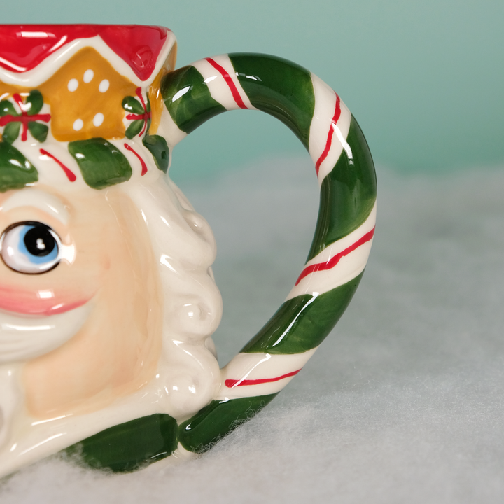 GREEN NUTCRACKER FIG MUG