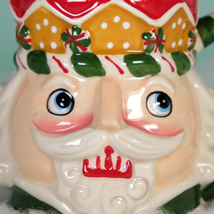 GREEN NUTCRACKER FIG MUG