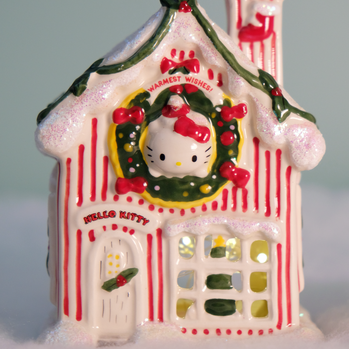 HELLO KITTY CHRISTMAS CANDLE HOUSE