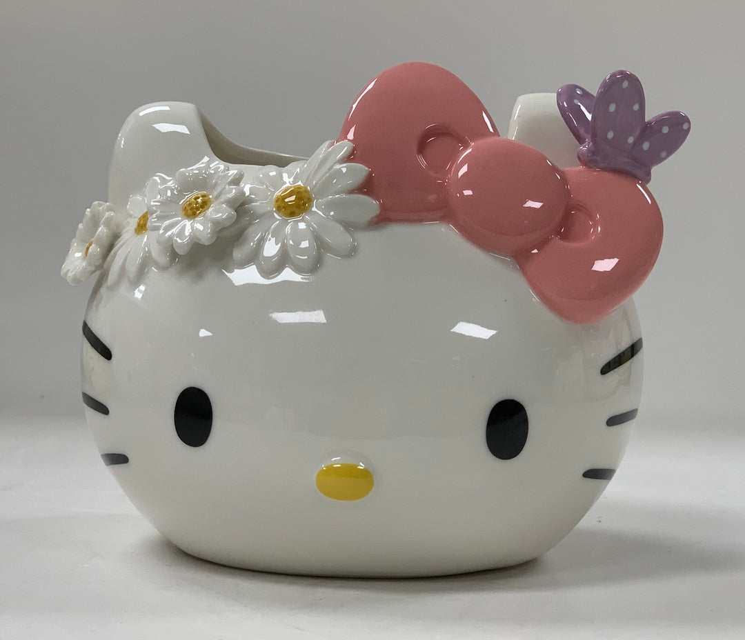 Hello Kitty Butterfly Figural Planter