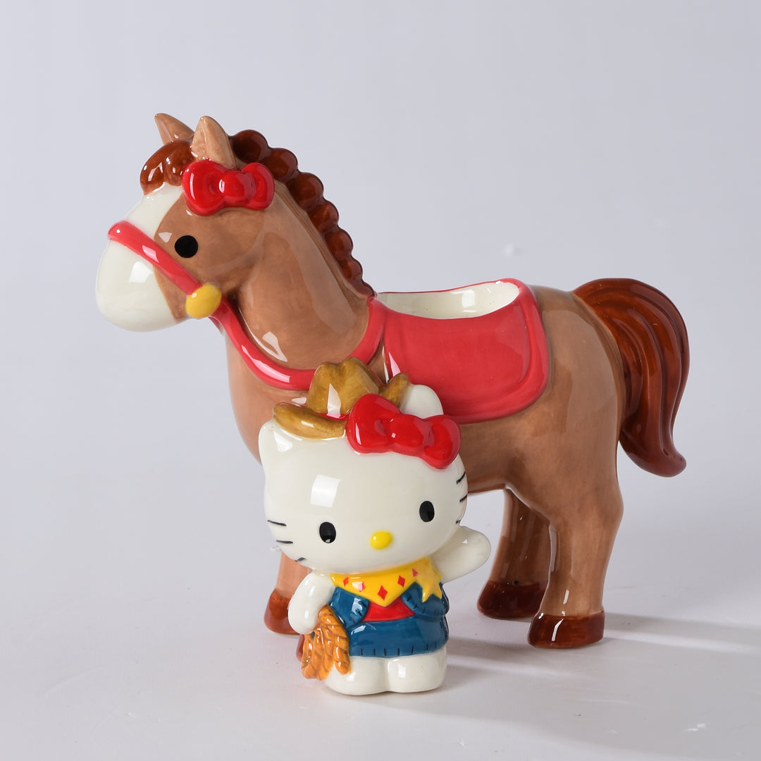 Hello Kitty Cowgirl Tea Light Candle Holder