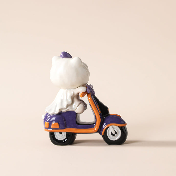 Hello Kitty Bat Scooter Figurine