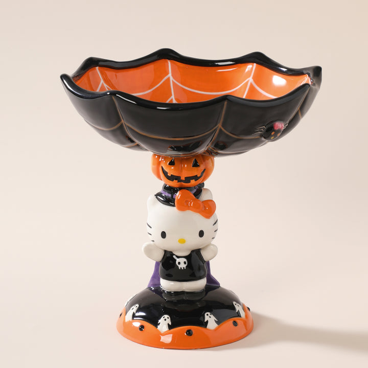 Hello Kitty Spider Web Pedestal Candy Bowl