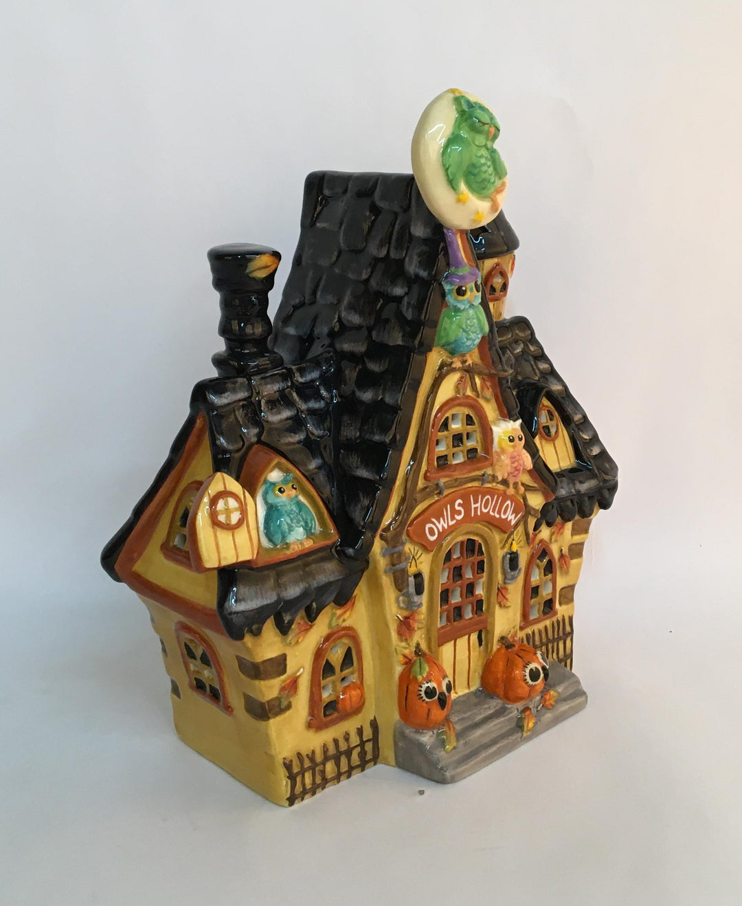 Halloween Owl Candle House