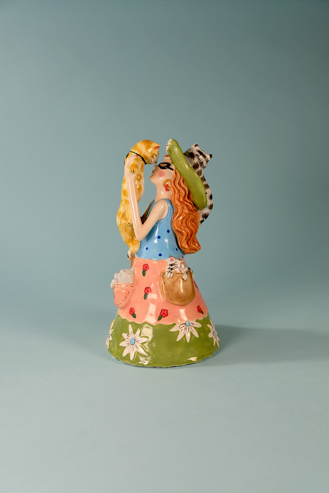 Crazy Cat Lady Figurine