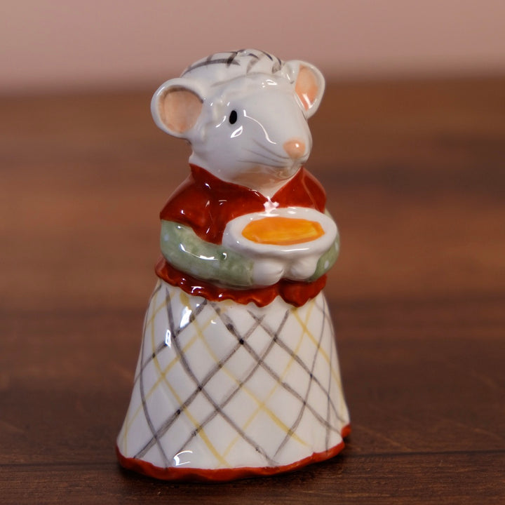 Pumpkin Pie Mice Salt and Pepper Set