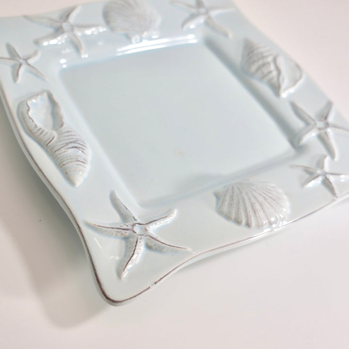 LAGUNA COASTAL 9'' SQUARE PLATE BLUE