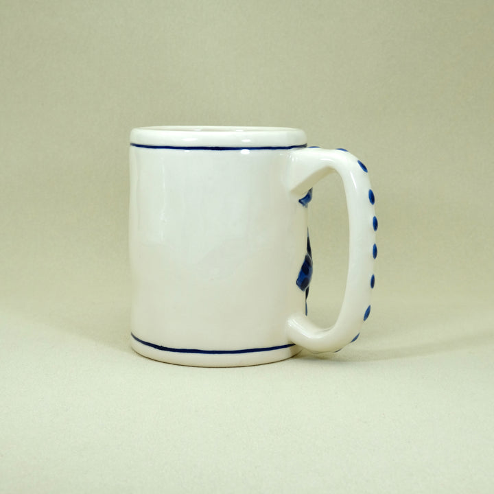 MAGIC SEA TURTLE MUG - COBALT BLUE