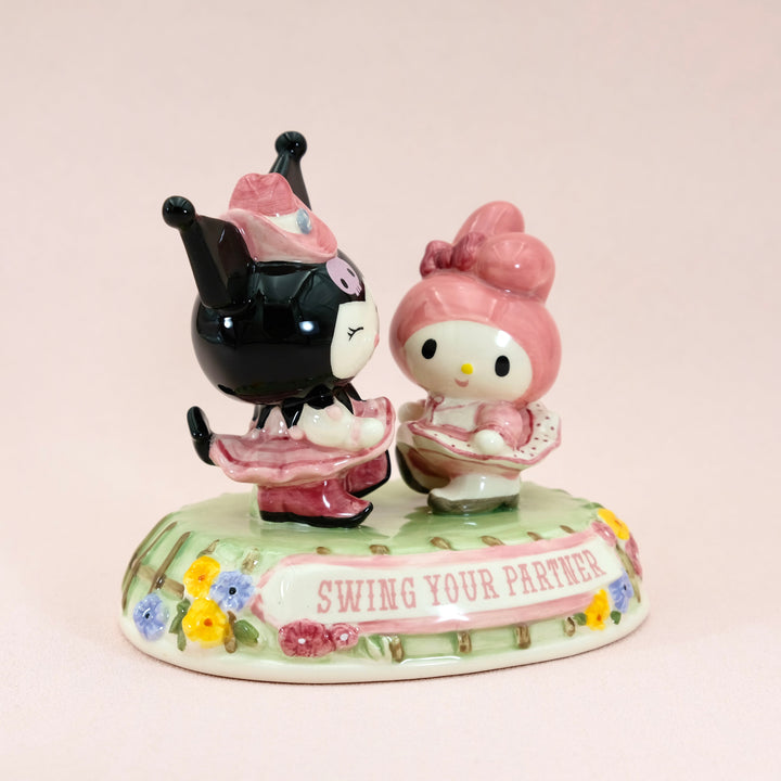 MY MELODY AND KUROMI SWING YOUR PARTNER FIGURINE