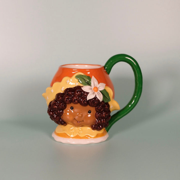 Orange Blossom Figural Mug