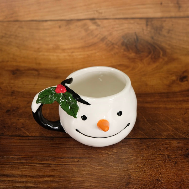 Snowman Figural Mug