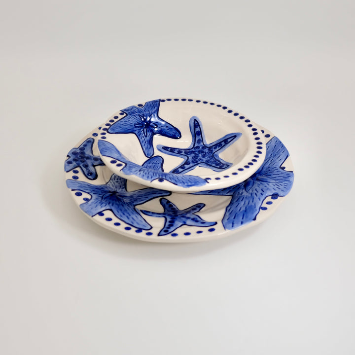 MAGIC SEA 10'' STARFISH DINNER PLATE