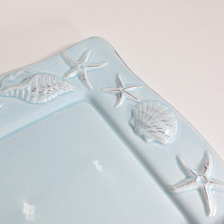 LAGUNA COASTAL 11'' SQUARE PLATE BLUE