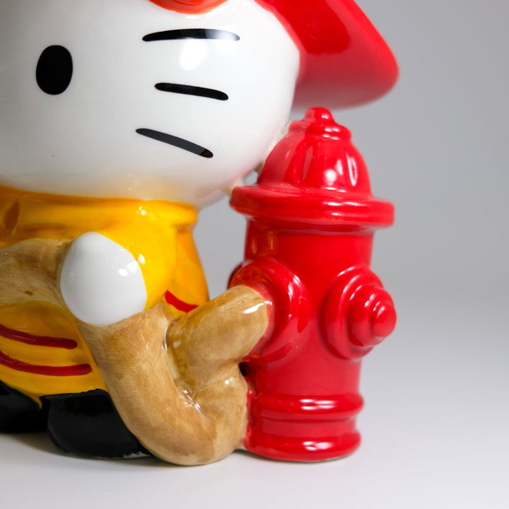 Hello Kitty FireFighter Figurine