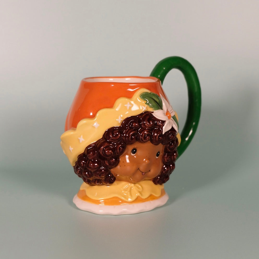 Orange Blossom Figural Mug