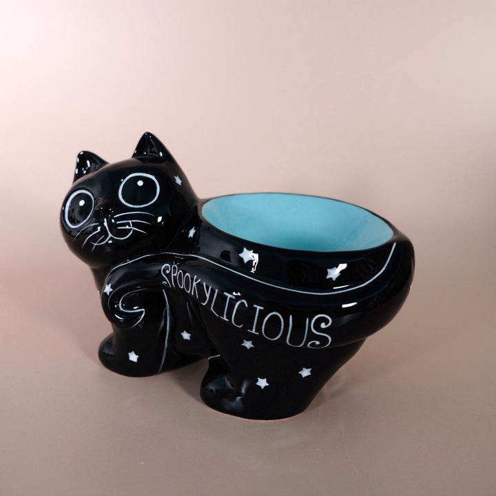 Cat Pedestal Bowl