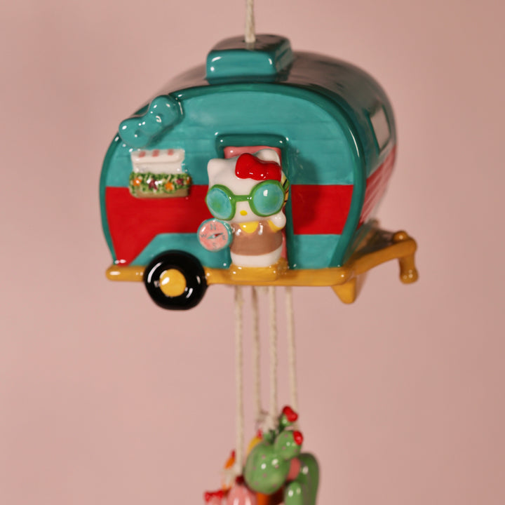 Hello Kitty Desert Camper Wind Chime