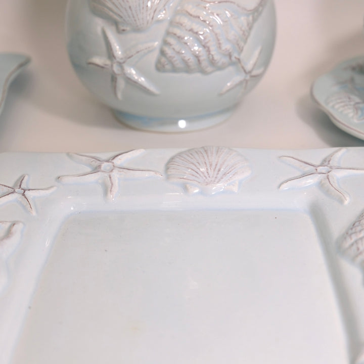 LAGUNA COASTAL 9'' SQUARE PLATE BLUE