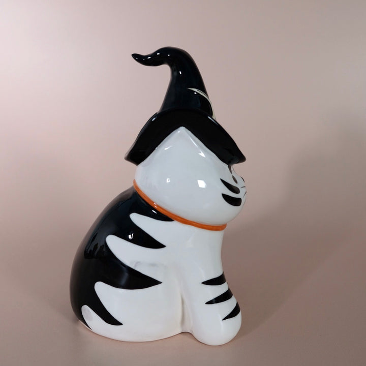 Witchy Cat Figurine