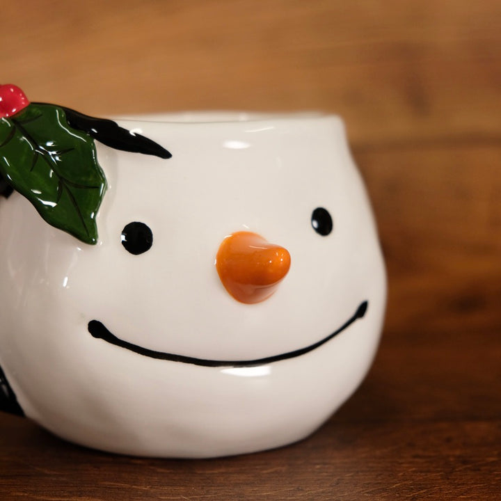 Snowman Figural Mug