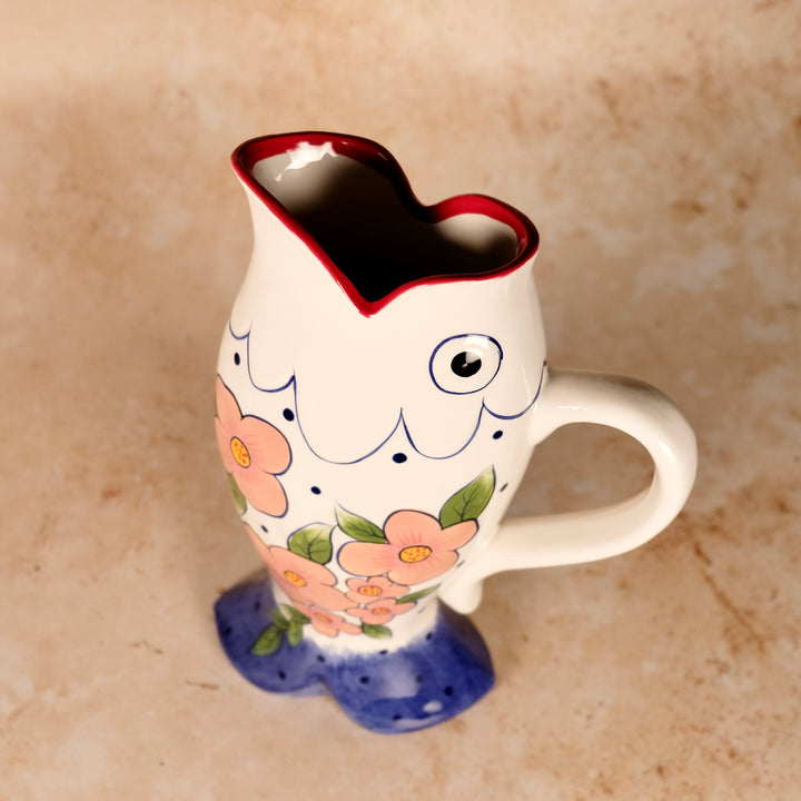 FLOWER FISH PITCHER