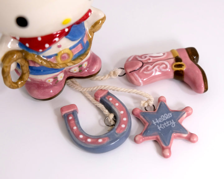 Hello Kitty Cowgirl Wind Chime