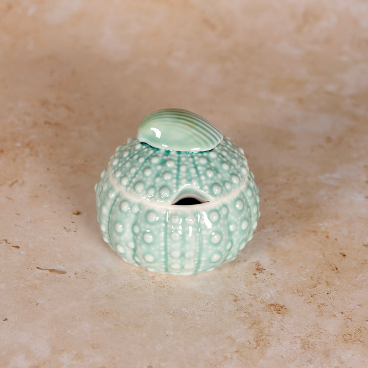 TURQ URCHIN SUGAR BOWL