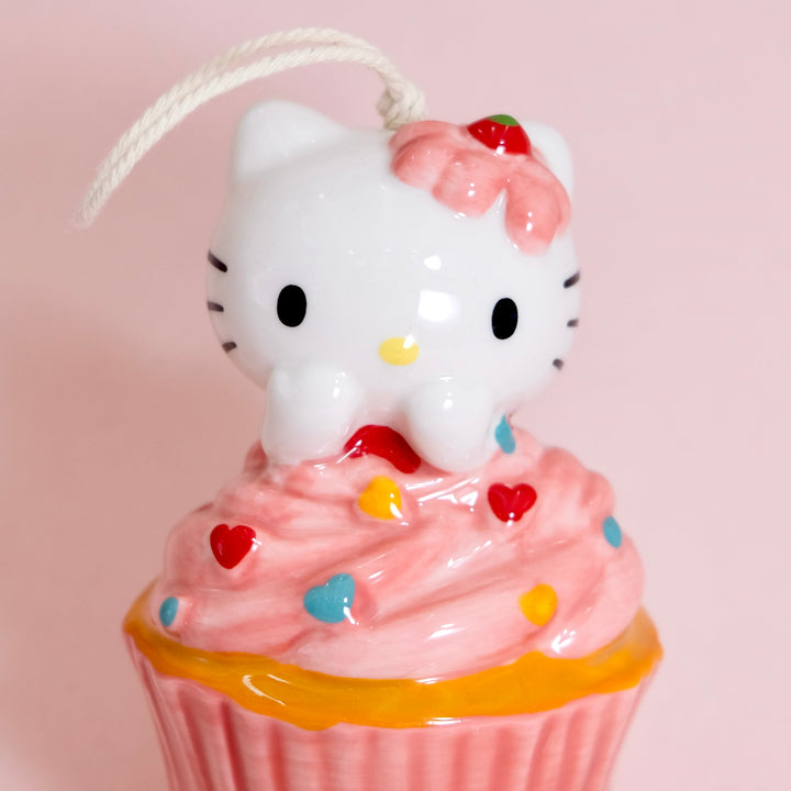 Hello Kitty Cupcake Delight Wind Chime