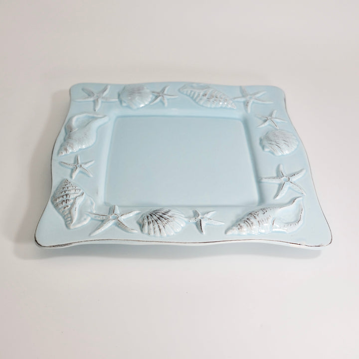 LAGUNA COASTAL 11'' SQUARE PLATE BLUE