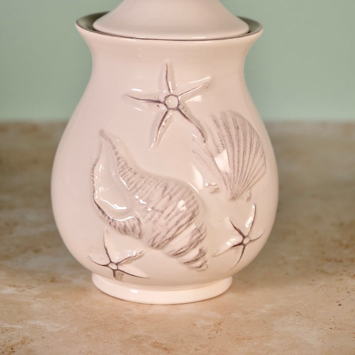 LAGUNA COASTAL 8'' WHITE CANISTER