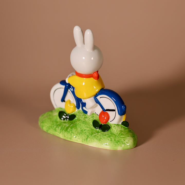 Miffy Tulip Garden Bike Ride Figurine