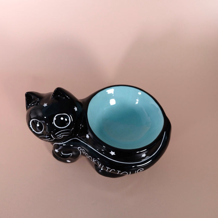Cat Pedestal Bowl