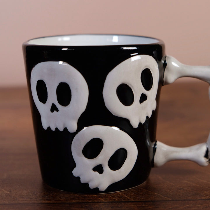 Halloween Skull Fig Mug