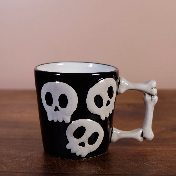 Halloween Skull Fig Mug