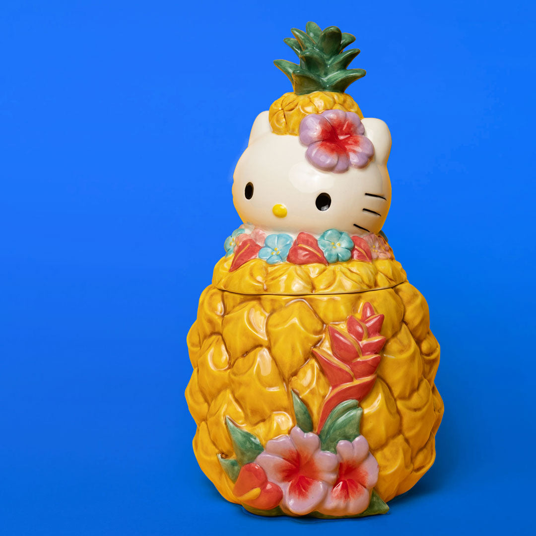 Clayworks Hello Kitty Pineapple Cookie Jar