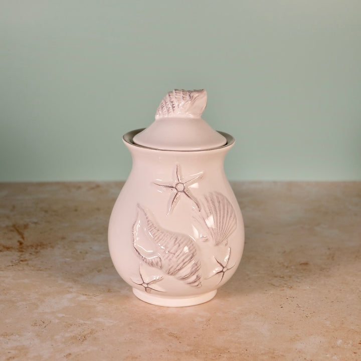 LAGUNA COASTAL 8'' WHITE CANISTER