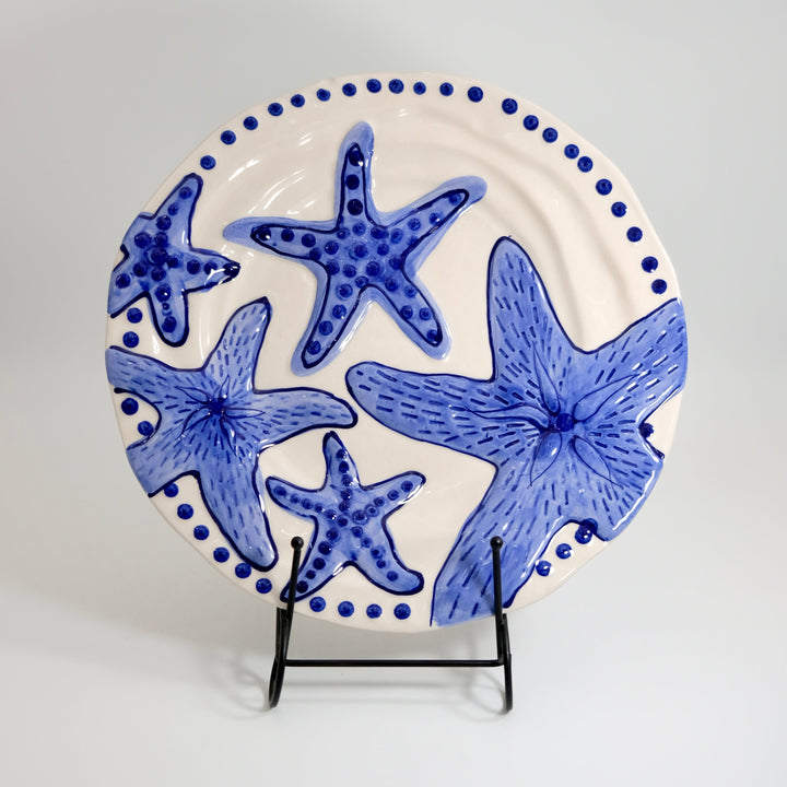 MAGIC SEA 10'' STARFISH DINNER PLATE