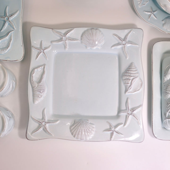 LAGUNA COASTAL 9'' SQUARE PLATE BLUE
