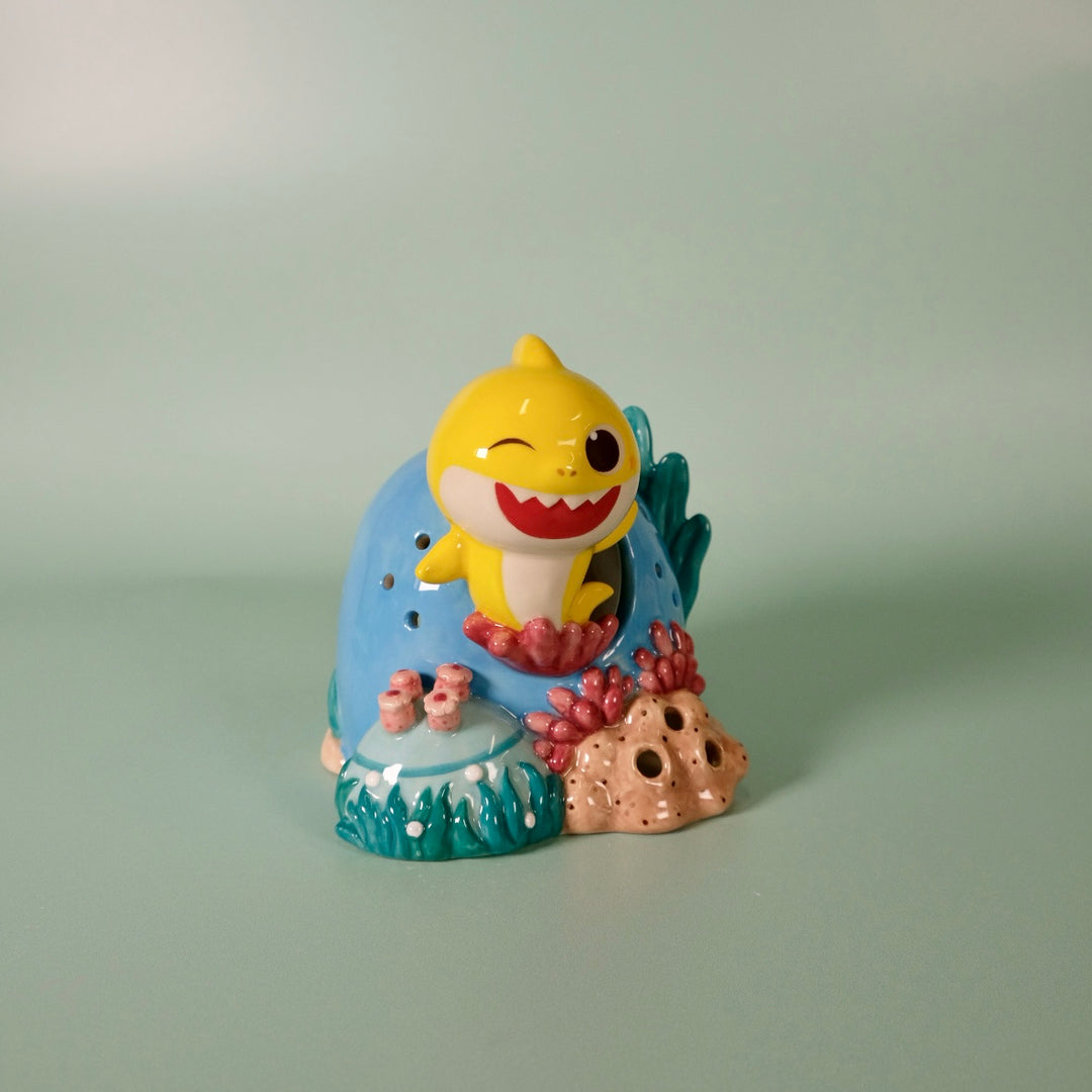 Baby Shark Coral Candle House