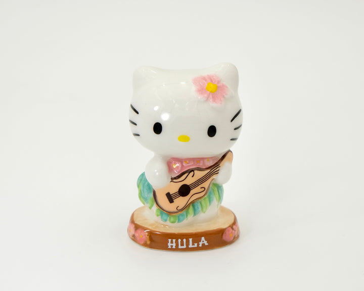 HELLO KITTY HULA 18OZ MUG AND FIGURINE GIFT SET OF 2