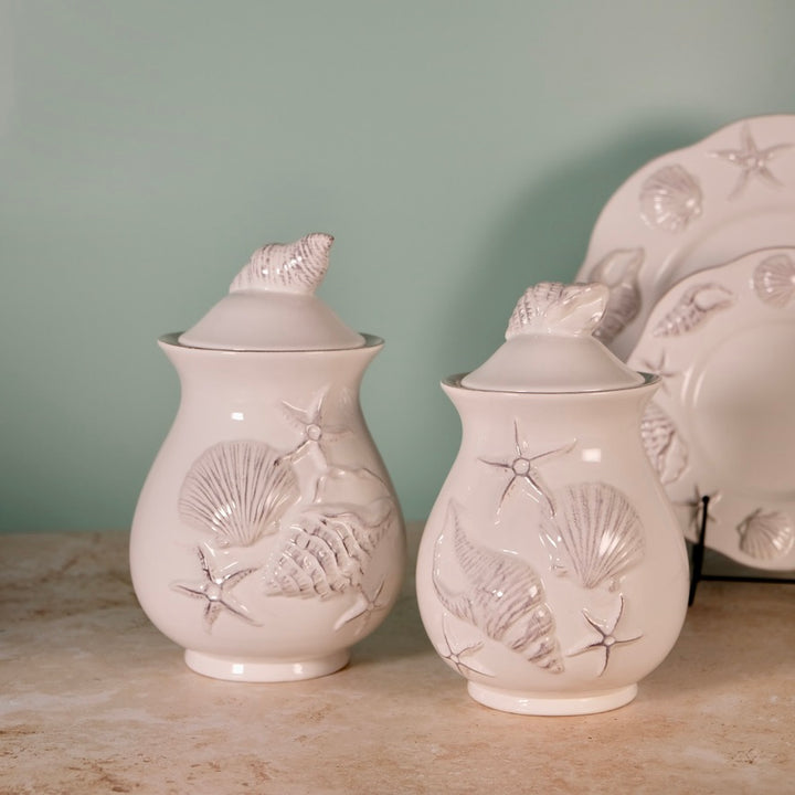 LAGUNA COASTAL 8'' WHITE CANISTER