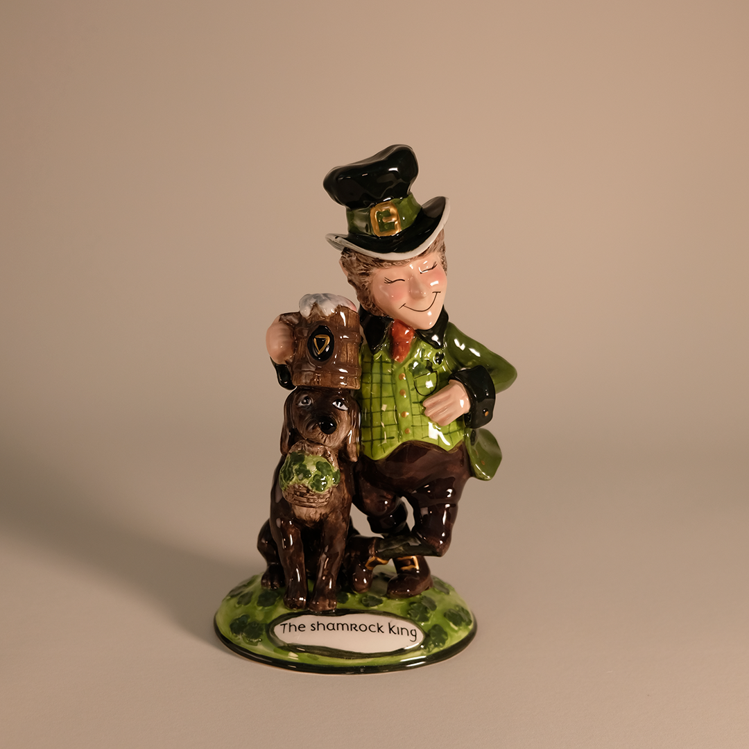 The Shamrock King Figurine | Unique Limited Design